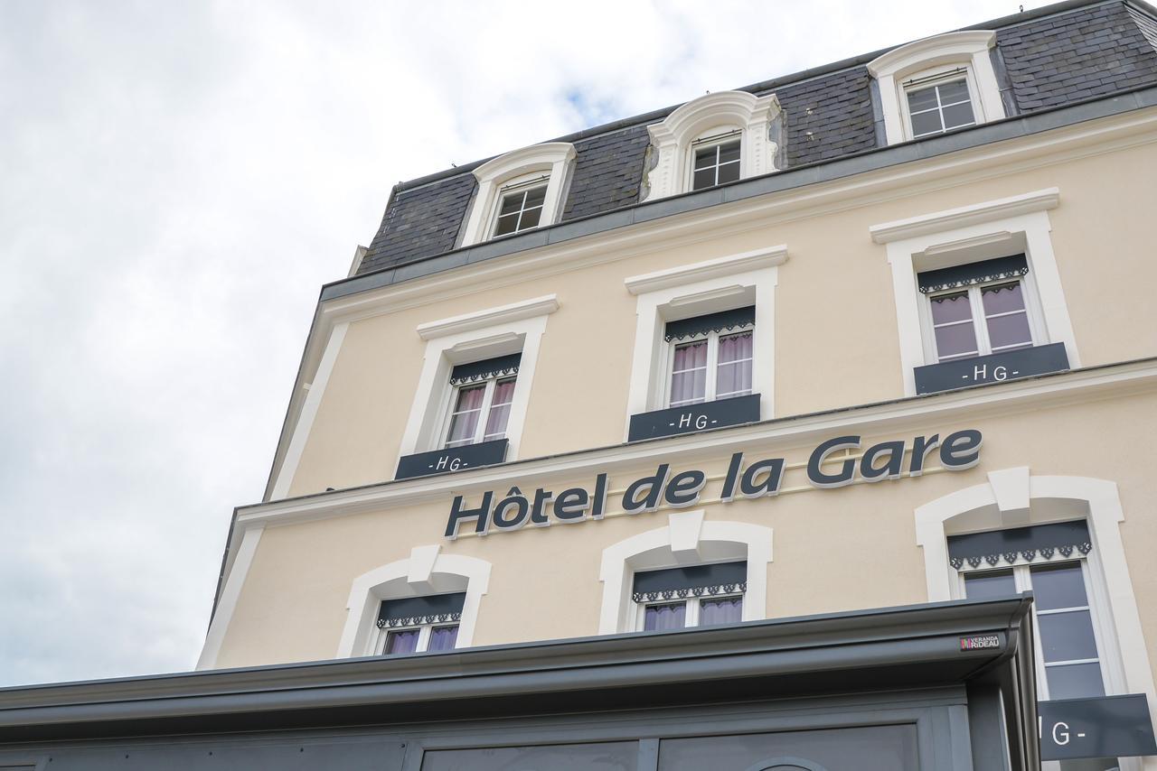 לה-רוש-סור-יון Hotel De La Gare - Restaurant Bistro Quai מראה חיצוני תמונה